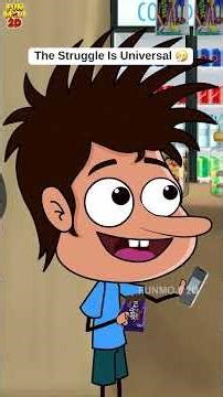 correct ga payment time lo hand istadi🤣 #funmoji2d #comedy #relatable #funny #relatable #money #fun