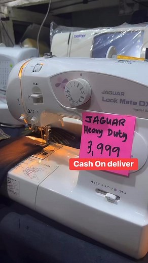 Jaguar Japan sewing, Cash on deliver #sewing #tiktokviral | Pagari Sewing Machine -Manila