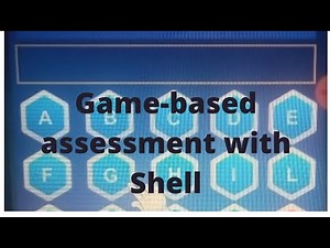 Game-based assessment with Shell