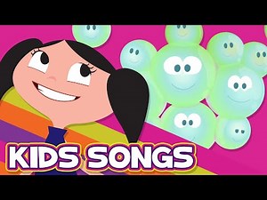 🟠 BLOWING BUBBLES 🌈 Kids Songs l Earth To Luna!