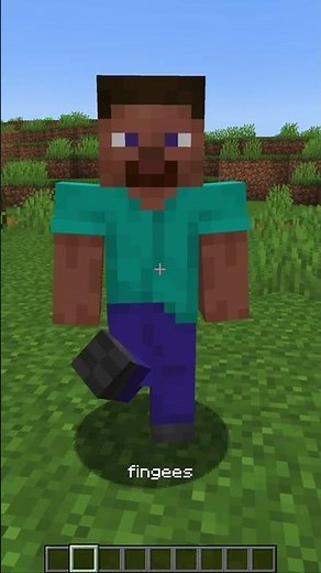 I added breaking legs to #minecraft #minecraftmemes #cursedminecraft