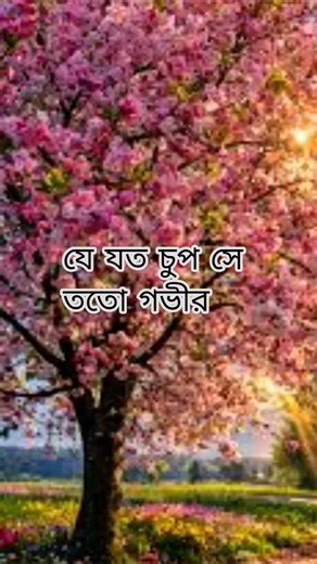 যে যত চুপ সে ততো গভীর#motivation #realtalks #inspirationalspeech #video