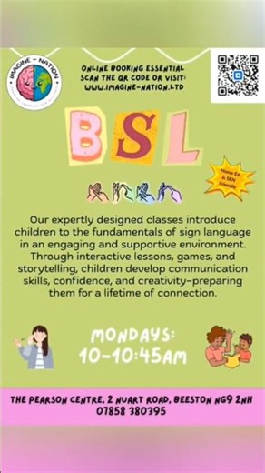 Sign Language through games and songs at Imagine-Nation