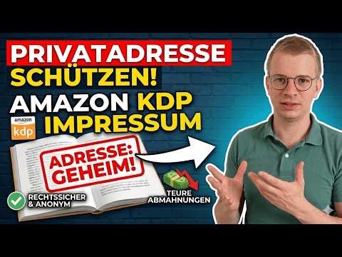 Amazon KDP Impressum: so riskierst du keine Abmahnung!