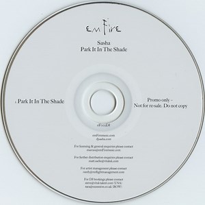 Sasha - Park It In The Shade