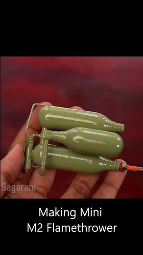 Making Mini M2 Flamethrower