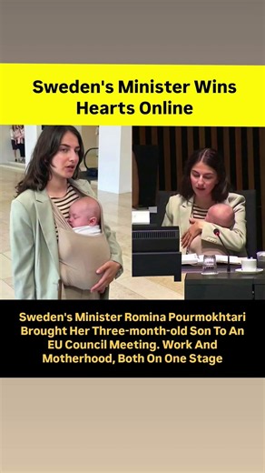 Sweden's Minister Wins Hearts Online