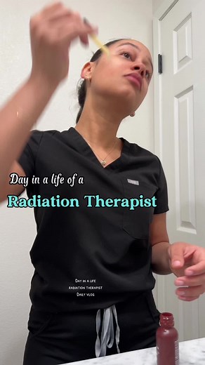 A day in the life of a Radiation Therapist ☢️ #radiationtherapy #radiationtherapist #adayinthelife #adayinmylife