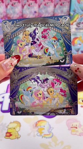 Two marvelous My Little Pony cards!#mlp #unboxing #starry #mylittlepony #cards