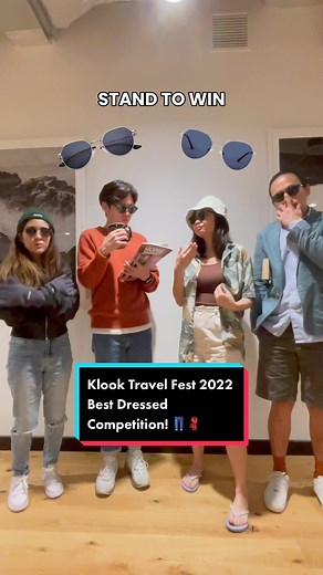 If you dress to impress, you'll win yourself a pair of Lenskart sunglasses with finesse 😎 Dress up in either Spring, Summer, Autumn or Winter themed clothes @ Klook Travel Fest this year at Suntec City West Atrium (Outside Uniqlo) from 29-30th Oct! 🥳✨ #klooktravelfest #klooksg #yourworldofjoy #thingstodoinsingapore #giveaway #gooddeals #travelfair2022 #travelfairsingapore