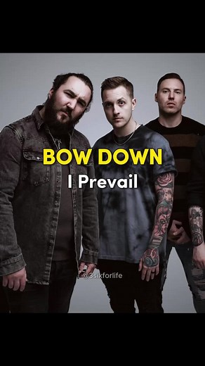 I Prevail - Bow Down Lyrics
