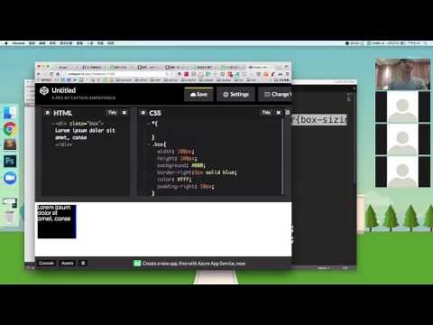 CSS的box sizing與盒模型的應用方式