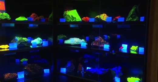 Mineral Museum at Montana Tech sparks interest with glowing rock display