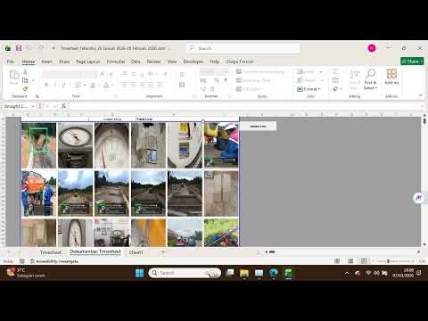 Cara menggunakan program bantu pengisian Timesheet Macro Excel