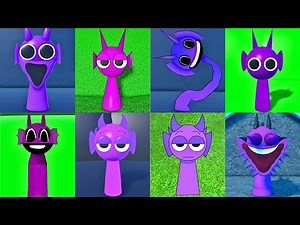 Evolution of DURPLE & HORROR DURPLE in Different Roblox SPRUNKI RP Games