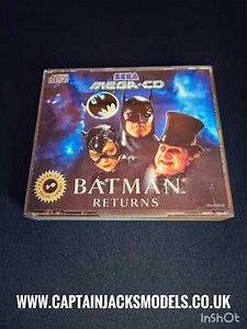 Sega Mega CD Software Batman Returns In Excellent Condition #megacd #batmanreturns #retrogamer
