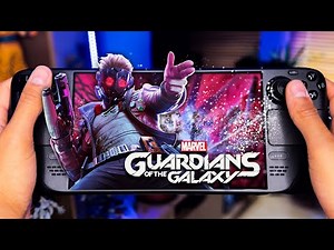 Marvel's Guardians of the Galaxy - Steam Deck OLED Gameplay [4K HDR]
