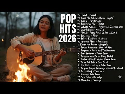 Pop Hits 2026 🤍🎧 — Santai, Adem & Enak Didengar
