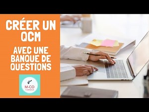 Créer un QCM avec une banque de questions