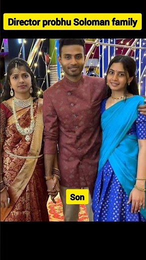 Kumki movie director Prabhu Soloman beautiful daughter and family