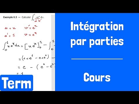 Cours : Intégration par parties