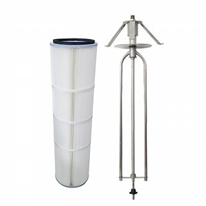 [Hot Item] Pulverbeschichtungsanlage Kartuschenfilter mit Drehflügel für schnelle Pulverbeseitigung