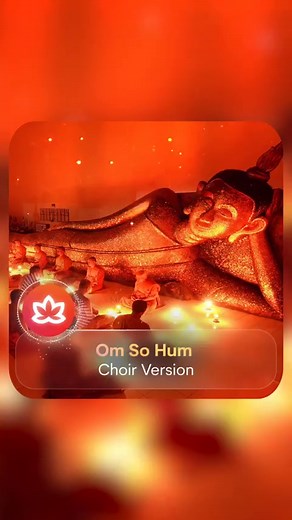 1.1K views · 12 reactions | ♫ "Om So Hum - Choir Version"  . . #meditativemind #omsohum #choirversion #mantra | Meditative Mind | Facebook