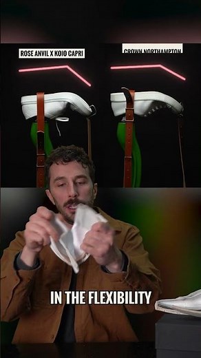 We cut apart the common projects sneaker to see how it compares to the Rose Anvil x Koio Capri.