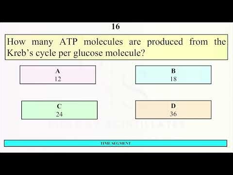 RESPIRATION IN PLANTS: QUIZ ON KREB’S CYCLE