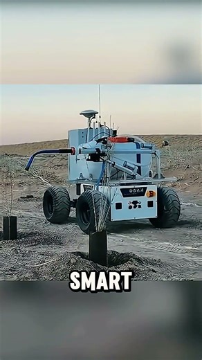 Robots Are Fighting Deserts… And It’s Working! 🌱🤖