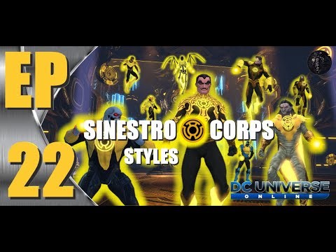 Iconic's DCUO Style Series EP 22: Sinestro Corps Styles!
