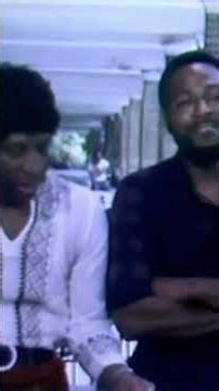 Marvin Gaye sitting next to his father who was gay