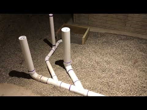 Rough plumbing in Basement