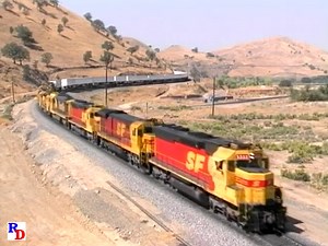 68K views · 9.8K reactions | Santa Fe trains are seen at three popular locations on Tehachapi Pass. From the WB Video show on 2 discs "Tehachapi, 1988" https://rfd.video/T1988 | Railfan Depot | Facebook