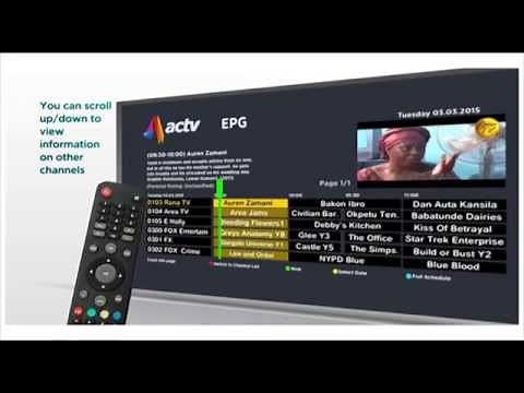 #ACTV101 - How To Access EPG On Your Remote Control