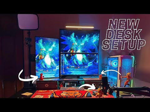 BEST PRODUCTIVE DESK SETUP FOR 2024 - STACKED MONITORS