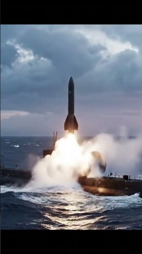 What a Submarine Missile Launch ACTUALLY Looks Like 😱 #shorts