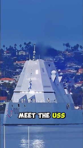 USS Zumwalt (DDG-1000): America’s Largest and Most Advanced Stealth Destroyer #usszumwalt #shorts