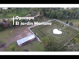 Jardin Mariano, Oporapa, El Jardin de la Virgen y el Alto de la cruz