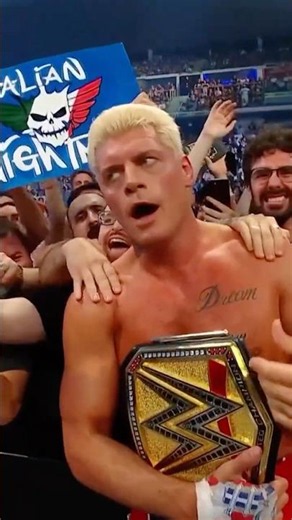 And STILL your Undisputed WWE Champion… Cody Rhodes!!