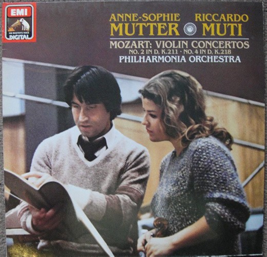 Mozart - Anne-Sophie Mutter, Philharmonia Orchestra, Riccardo Muti - Violin Concertos Nos 2 & 4