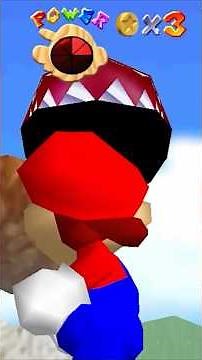Did You Know?! You Can Make a Chain Chomp Fly in Super Mario 64? #sm64 #glitch #glitches #chainchomp