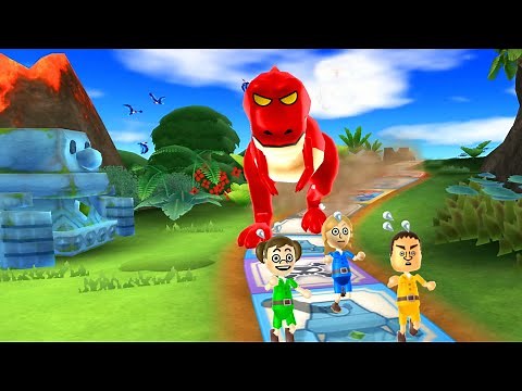 Wii Party Board Game Island - Guest E Vs Keiko Vs Midori Vs Shinta (Expert Difficulty)