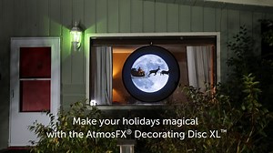 Create dramatic decoration displays with the innovative AtmosFX Decorating Disc XL, a 43-inch in diameter circular projection screen that brilliantly captures AtmosFX Decorations optimized for circular projection. Save $15 off through May 2nd as well! https://atmosfx.com/products/decorating-disc-xl | AtmosFX