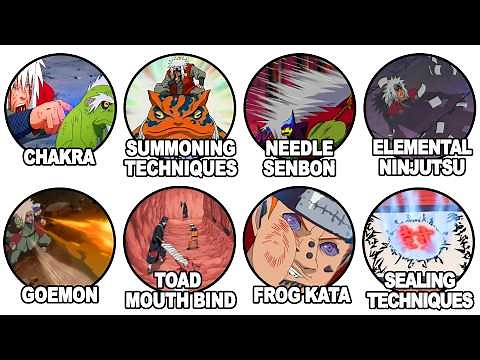 Every Legendary Jiraiya's Ability in Naruto Explained in 21 minutes