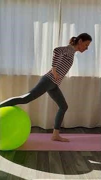 Po-Übung mit Pezziball | Rückenschmerzen lösen | Gesäßmuskeln trainerien