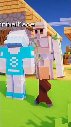 Get REVENGE on VILLAGERS #minecraft #shorts