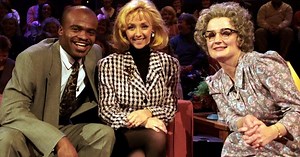 Mrs Merton's brazen question to Debbie McGee voted best one-liner