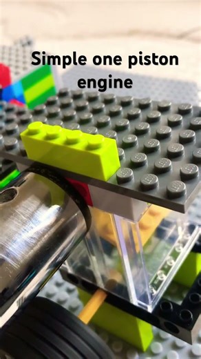 Very simple one piston Lego vacuum engine