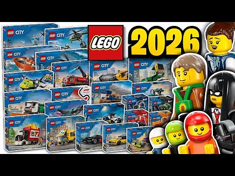 LEGO City 2026 Sets OFFICIALLY Revealed
